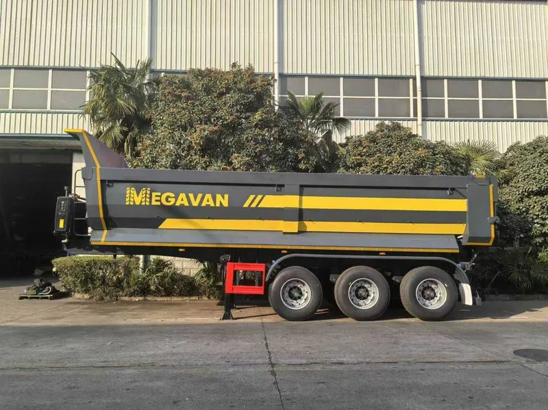 Самосвальный полуприцеп марки CIMC - MEGAVAN 8 Самосвальный полуприцеп марки CIMC - MEGAVAN 8