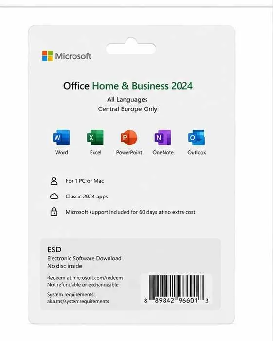 ! Microsoft Office Home and Business 2024 электронная лицензия ESD — фото 3