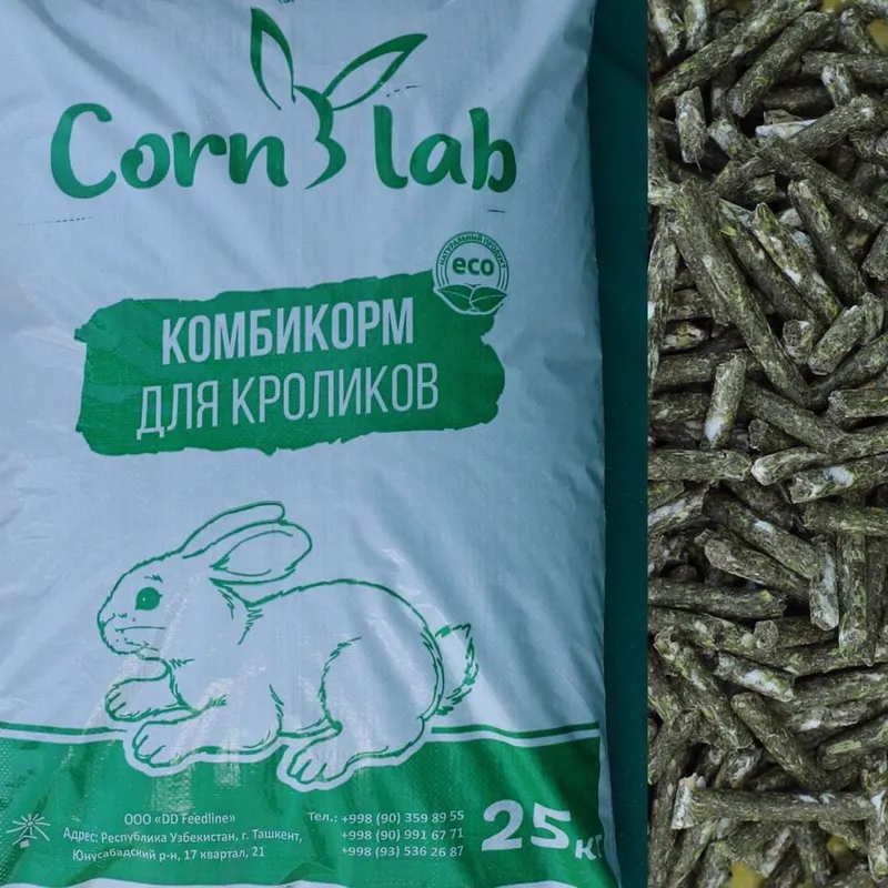 Cornlab yemlari Quyonlar va kemiruvchilar uchun — фото 1