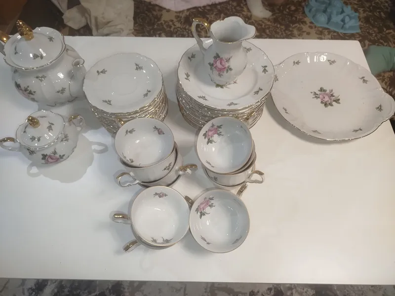 Фарфоровый сервиз ГДР 1