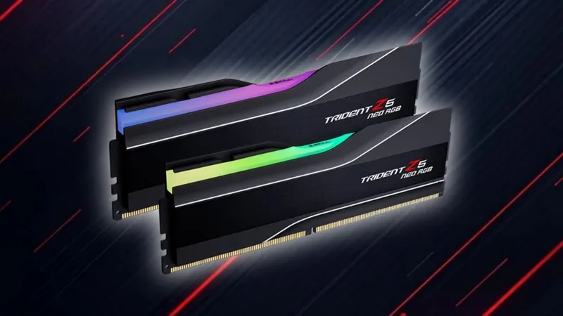 G.Skill Trident Z5 NEO RGB Black 32GB DDR5 (2x16GB) 6000MHz CL36 EXPO. 1