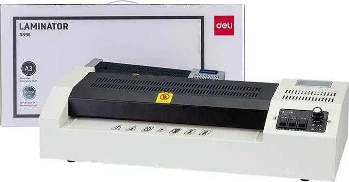 Компактный ламинатор Deli E3893-EU (A4) для дома и офиса 3 Компактный ламинатор Deli E3893-EU (A4) для дома и офиса 3