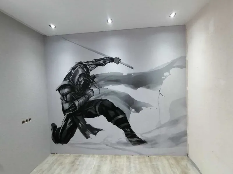 Фотообои 3D яркие премиум качества / Sifatli 3D fotooboylar devor 4