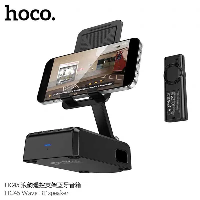 Hoco HC45 Настольная Bluetooth-колонка с функцией подставки для iPhone — фото 2