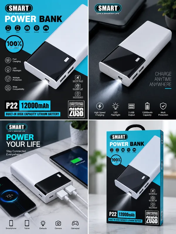 Повербанк SMART P22 1 Повербанк SMART P22 1