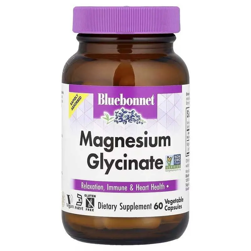 Bluebonnet Nutrition Magnesium Glycinate Глицинат магния magniy магний — фото 1