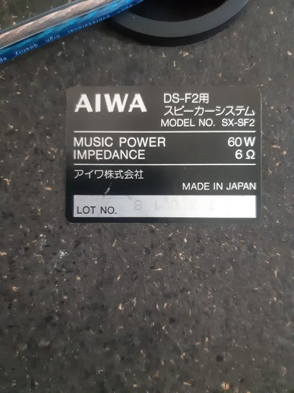 AIWA akustik karnaylari 2 AIWA akustik karnaylari 2