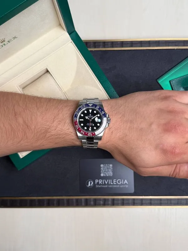 Rolex GMT Master II 40mm Steel Pepsi 3 Rolex GMT Master II 40mm Steel Pepsi 3