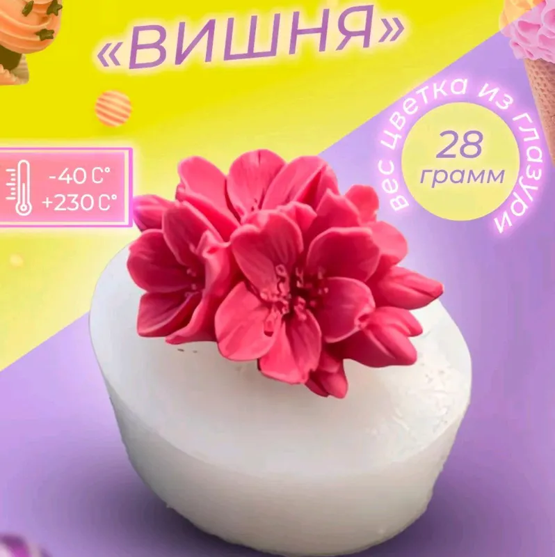 силиконовая форма для шоколада и зефира — фото 3