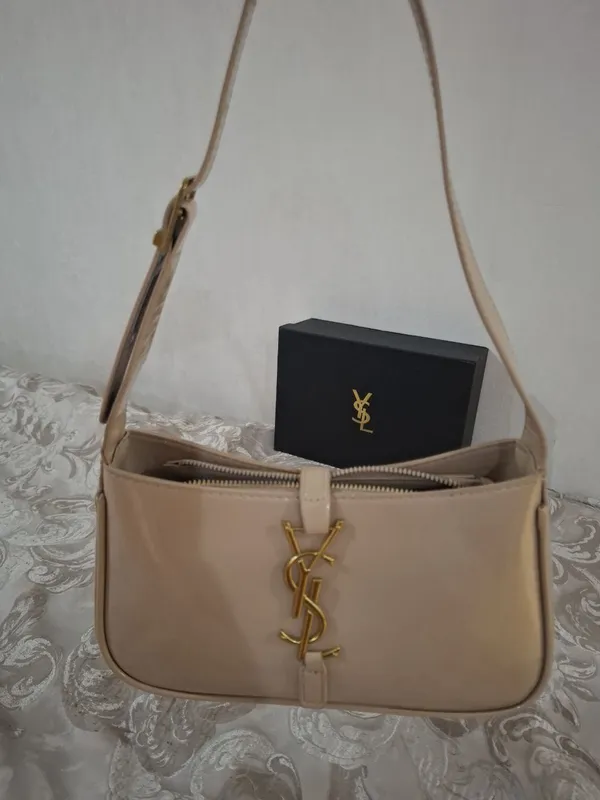 Сумка новая YSL бежевая — фото 2