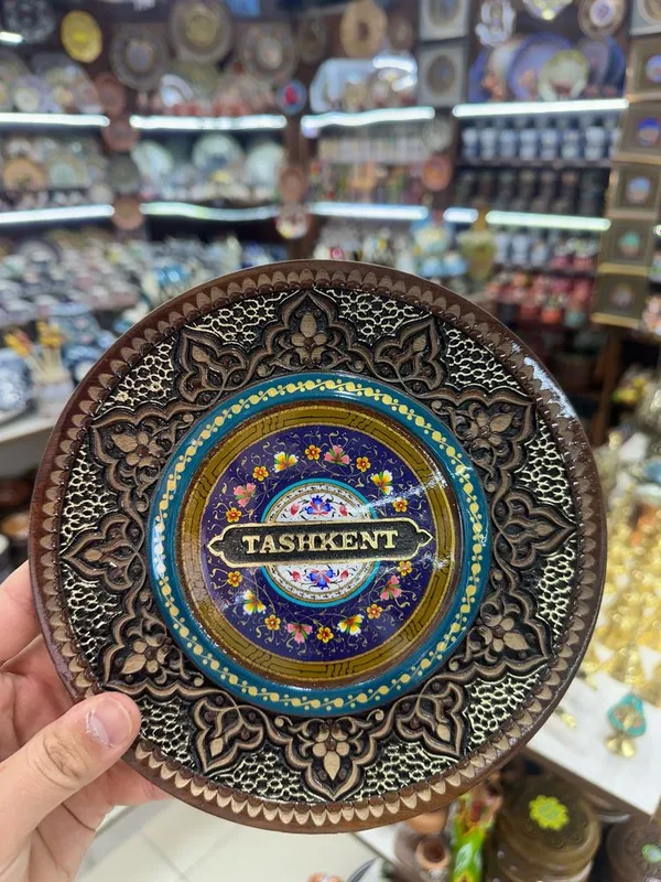 Yongoq darahtidan qilingan yogoch laganlar — фото 2