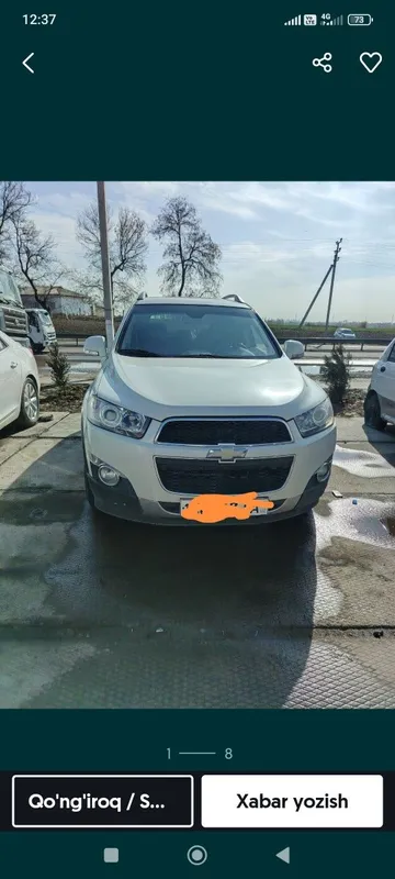 Каптива 2 Афтамат радной хама жойи матор кузуф иши йўқ сивой