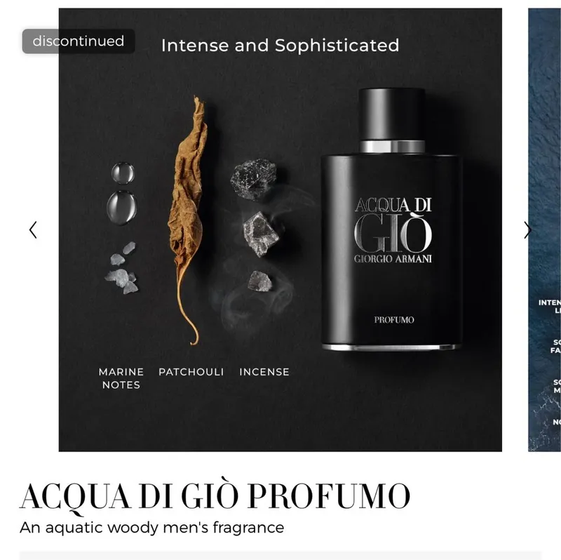 Giorgio Armani Acqua di Gio Profumo Parfume 125ml - ОРИГИНАЛ (снят) — фото 2