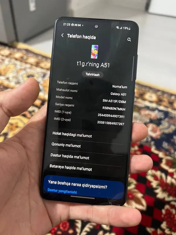 Samsung A51 2 Samsung A51 2