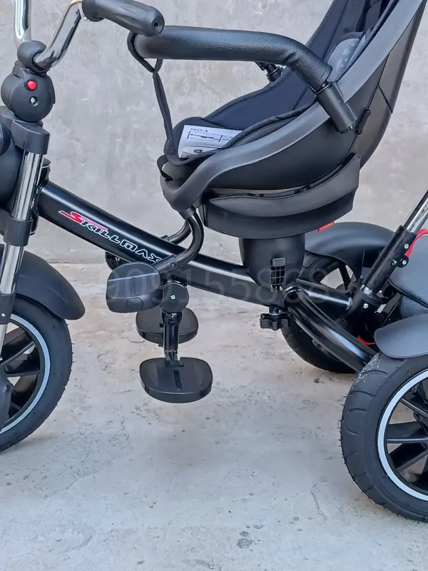 Детский трёхколёсный велосипед Skillmax 5199GP 360° | для детей 1-5 ле 5