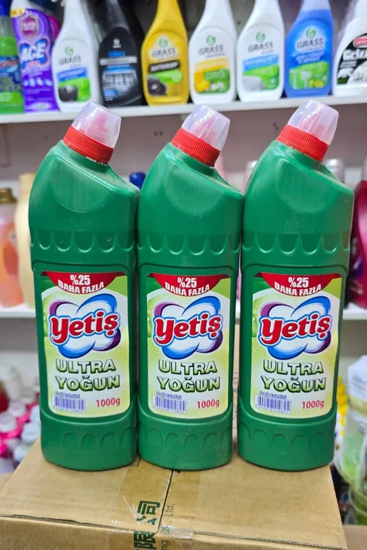 Средство для чистки ванной комнаты и туалета Yetiş Ultra Yoğun, 1 л