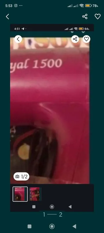 Фен рояль 1500 рабочий