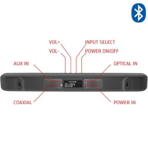 Microlab OneBar 04/ Bluetooth 5.0/ 40W RMS (2*20W) — фото 1