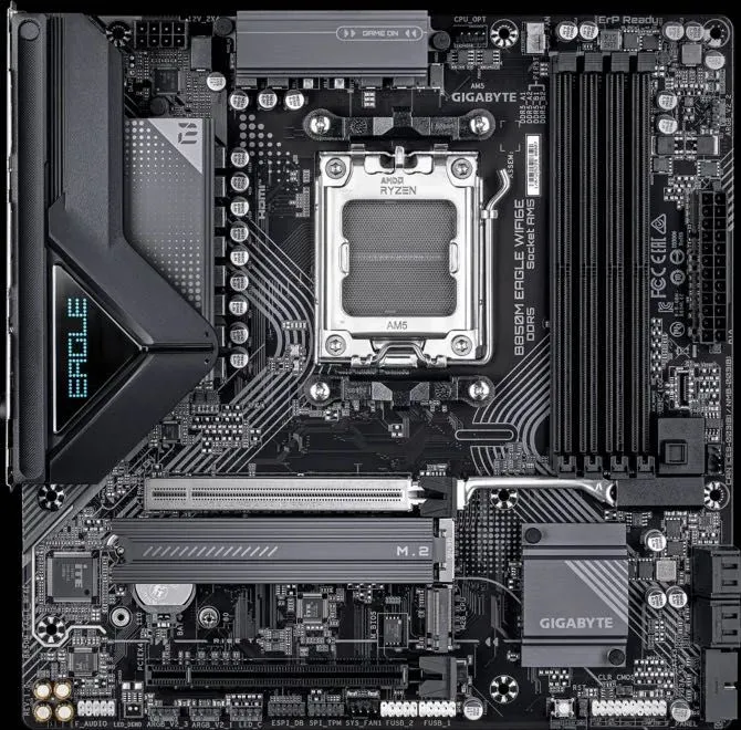 Материнская плата Gigabyte B850M Eagle (AM5) 3
