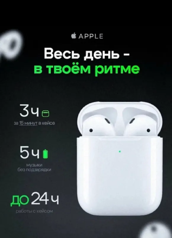 Simsiz quloqchin AirPods 2, AirPods Pro 2