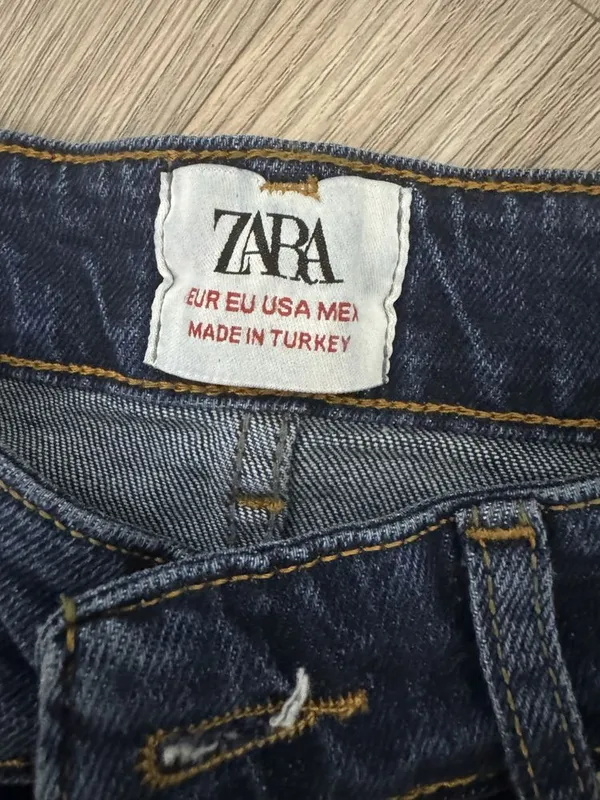 Джинсовые брюки от Zara размер 46 — фото 4