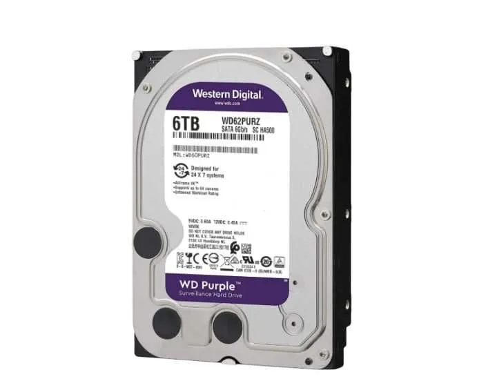Жесткий диск WD Purple 3.5" SATA [Pull out 0 ч] 1,2,4,6,8,10,12 TB 1