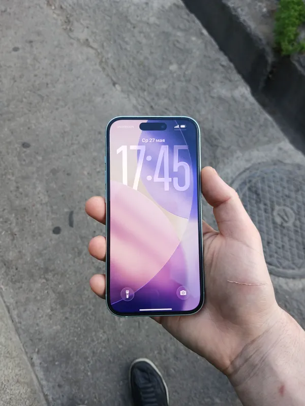 Iphone 15 128Gb Rangi yashil sikil 122ta yomks 100