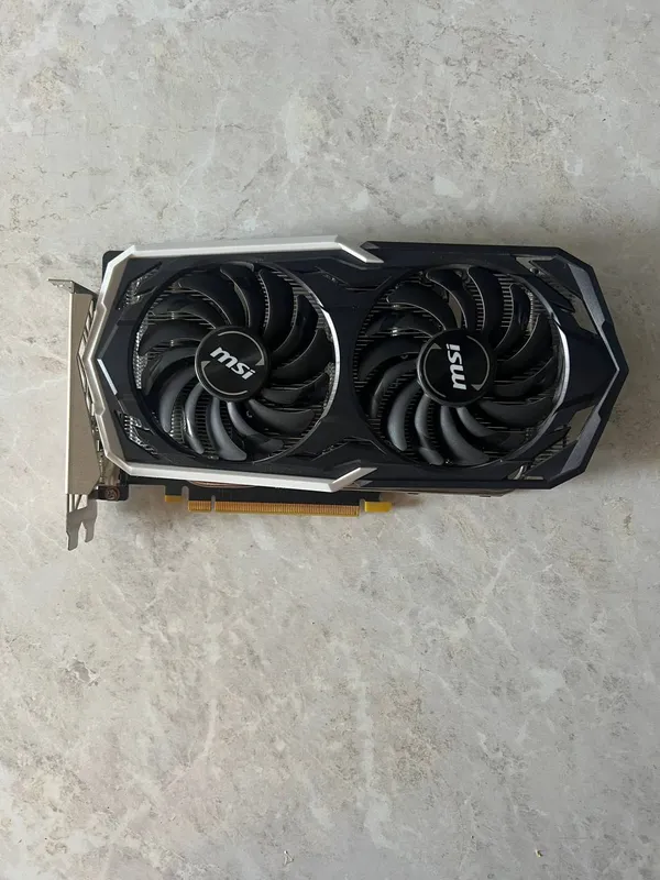 Видеокарта MSI GTX 1660 Ti 6 ГБ 1 Видеокарта MSI GTX 1660 Ti 6 ГБ 1