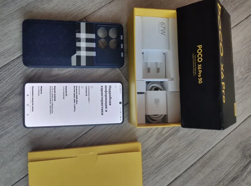 Смартфон Poco x6pro 12 .512 — фото 6