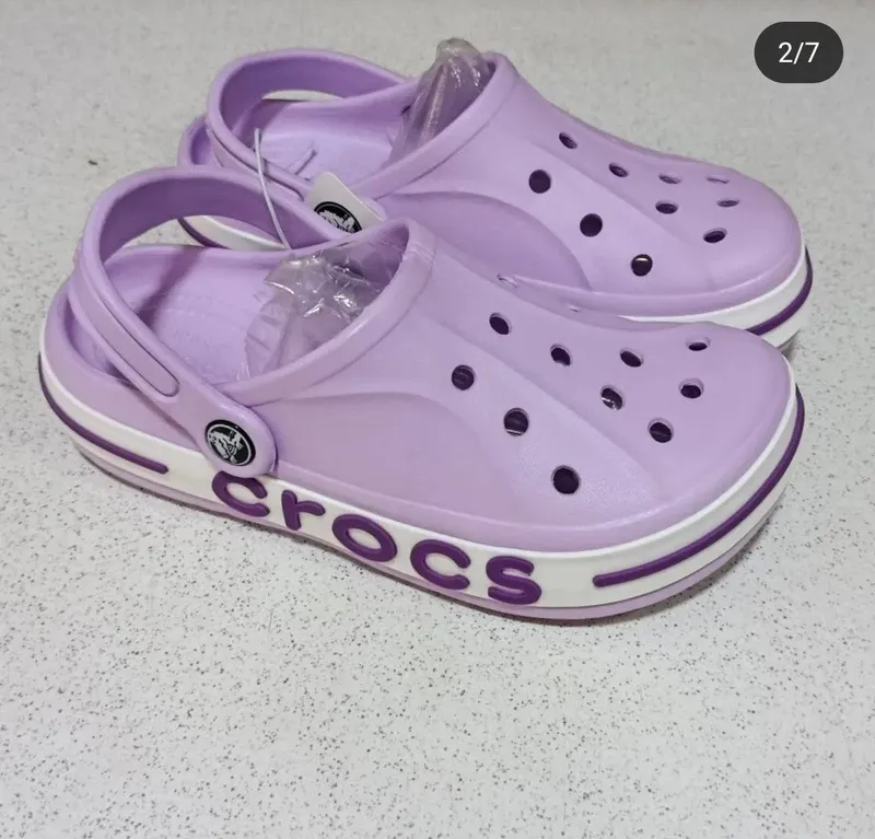 Crocs bayaband clog white кроксы сабо унисекс белые — фото 1