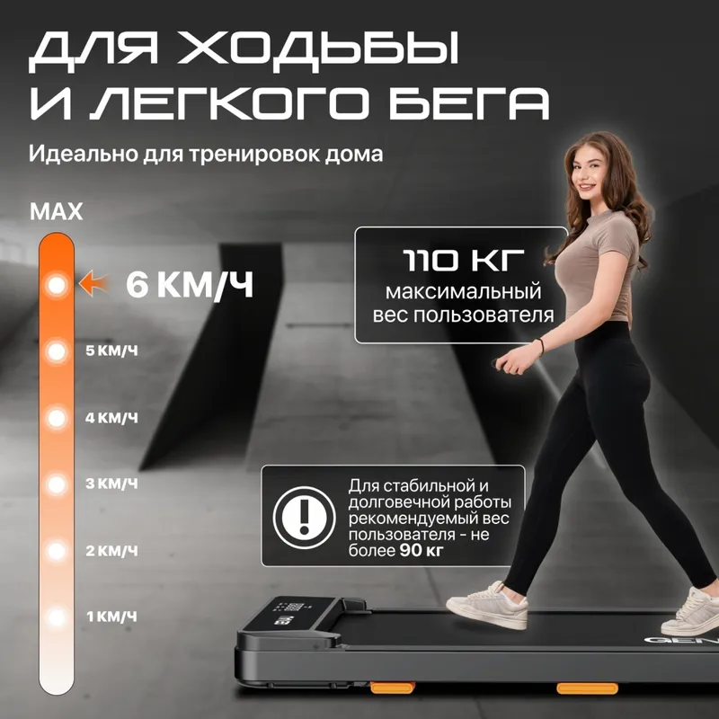 Беговая дорожка Genau New Stride — фото 3