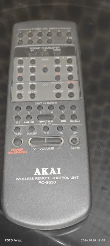 Музыкальный центр Akai AX-M430 с пультом и проигрывателем 3 Музыкальный центр Akai AX-M430 с пультом и проигрывателем 3