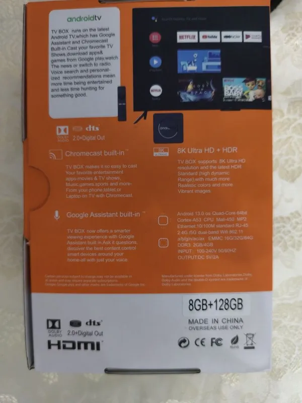 Smart tv 8/128 gb 2