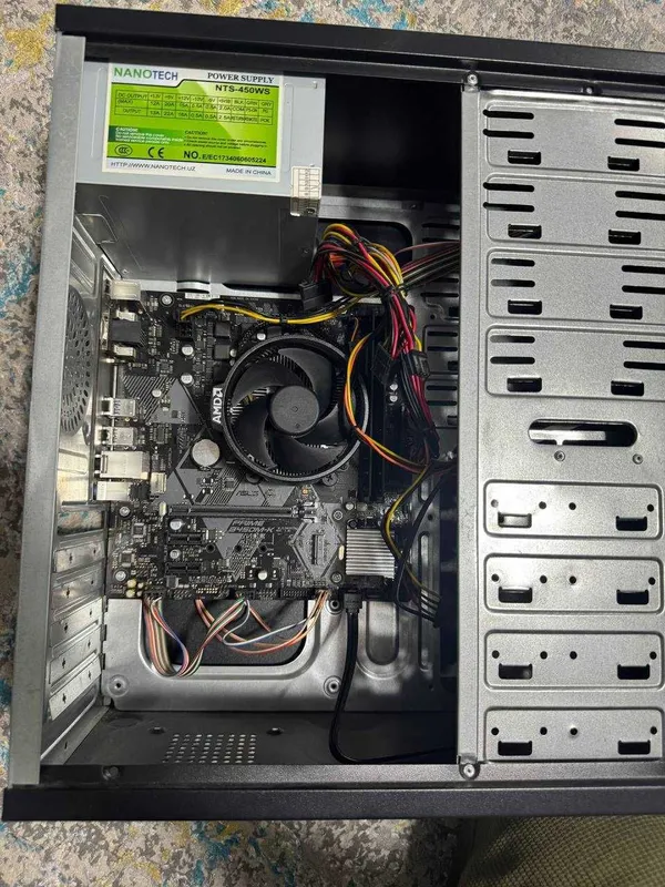 Готовая сборка AMD Ryzen5 2400G 5 Готовая сборка AMD Ryzen5 2400G 5