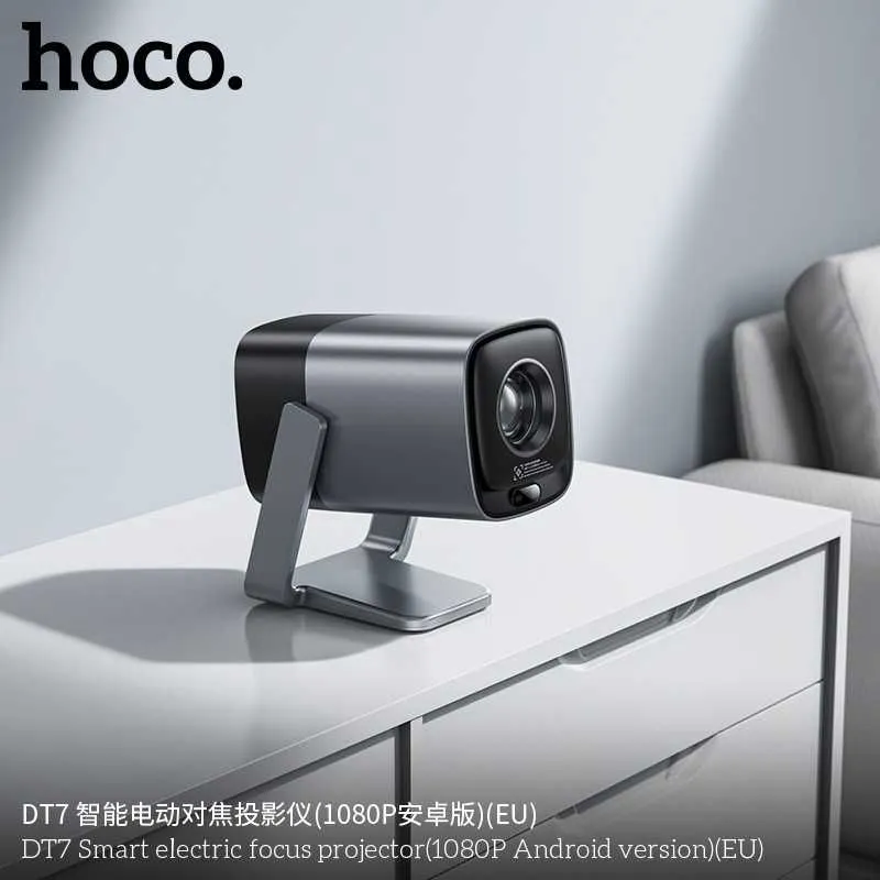 Hoco DT7 Смарт-проектор с электрической фокусировкой (Android 1080P) — фото 2