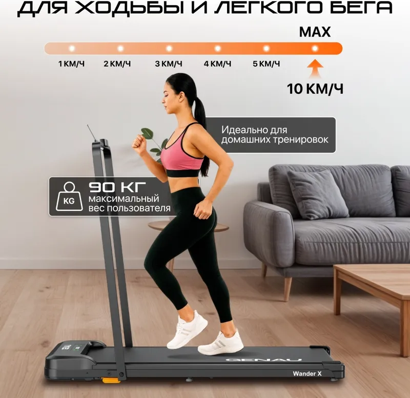 Беговая дорожка Genau Wander X — фото 7