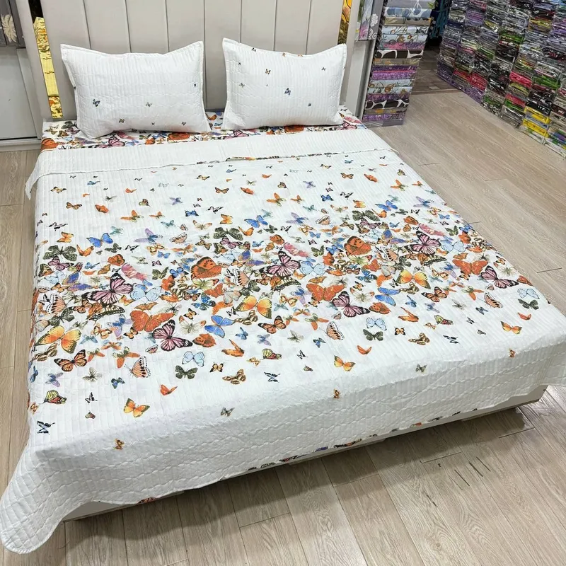 Стёганное покрывало комплект доставка бесплатно — фото 5