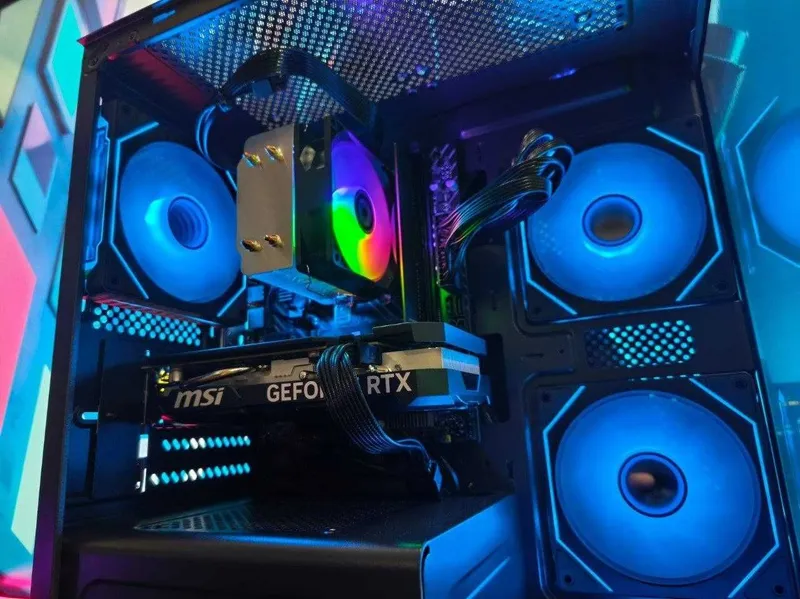 Игровой Компьютер i3 12100F / RTX 4060 8GB / DDR4 16GB / SSD 256GB — фото 2