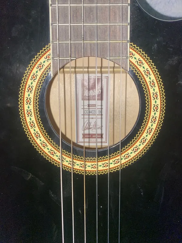 Gitara Ashton CG 44CEQ BK — фото 1