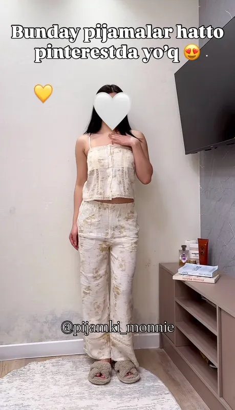 Muslin troyka pijama 4 Muslin troyka pijama 4