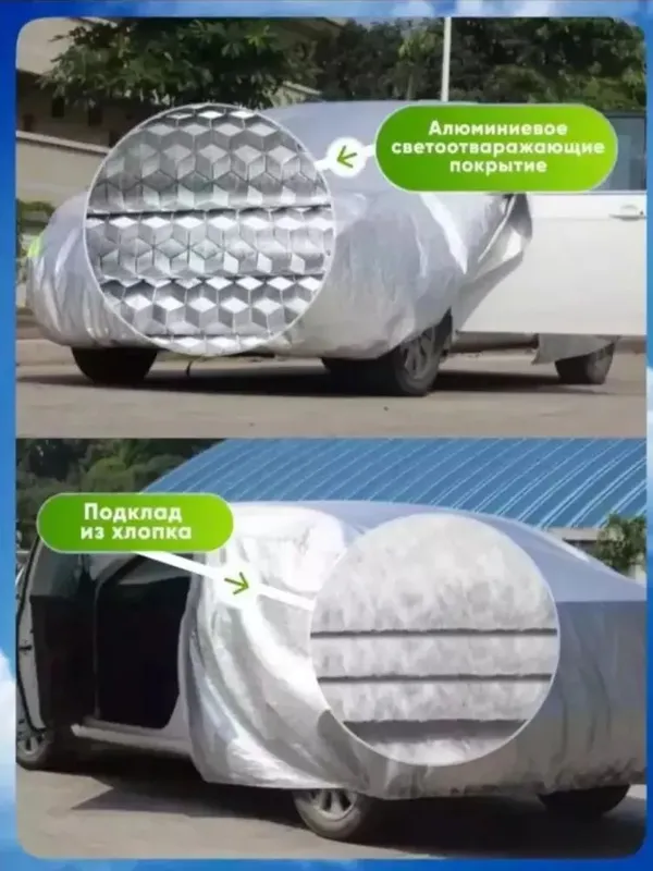 Yozgi va Qishki Avtomobil Himoya G‘ilofi — фото 5