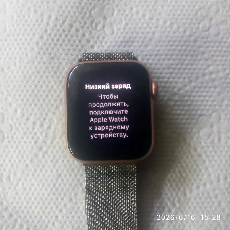 Apple Watch SE 40mm aluminium & ceramic case ion x glass gps — фото 4