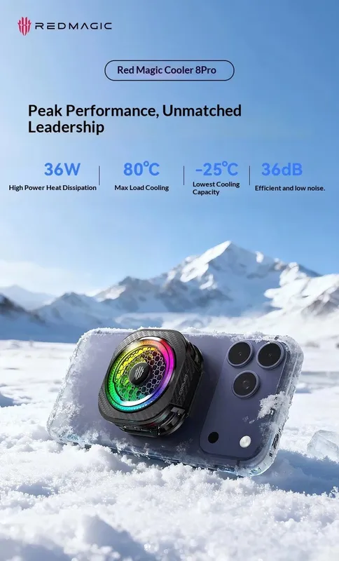 Кулер Red Magic 8 Pro 2026 Version 2 Кулер Red Magic 8 Pro 2026 Version 2