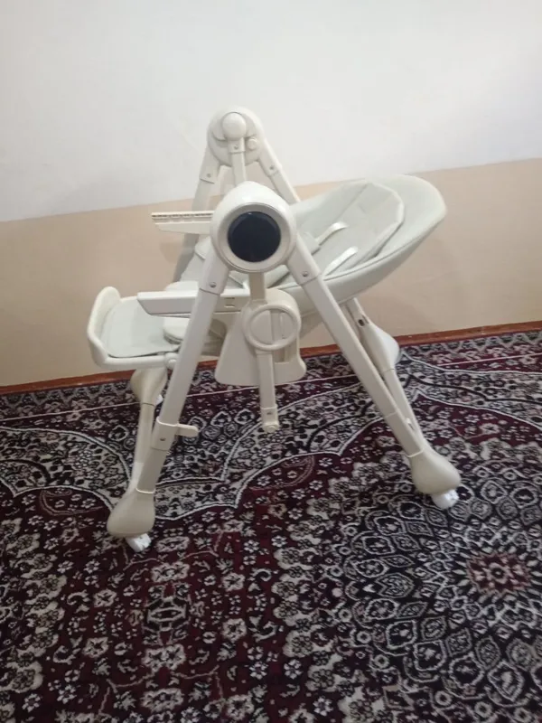 Kidilo 2v1 elektr tebratgich va ovqatlanish stuli. — фото 8