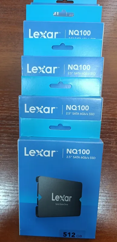 Ssd sata 512Gb Lexar NQ100! Yangi!