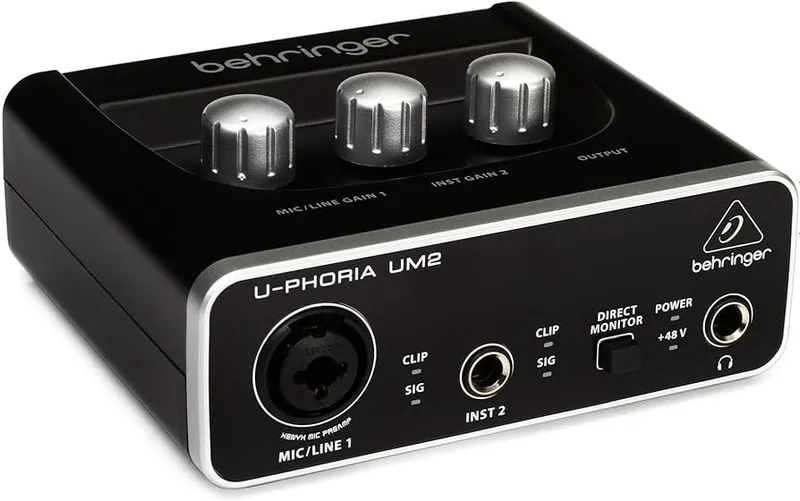 Звукавой карта Um2 audio Interface