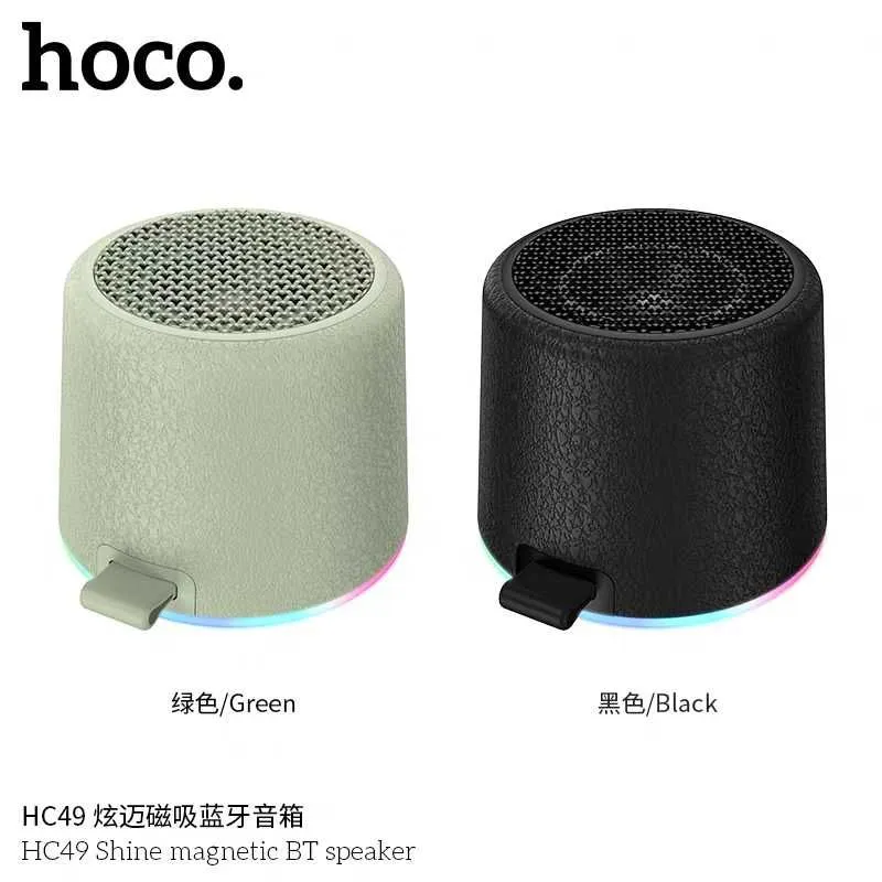 Hoco HC49 Magnetic Mini BT колонка 8W с RGB подсветкой для iPhone 17 — фото 2