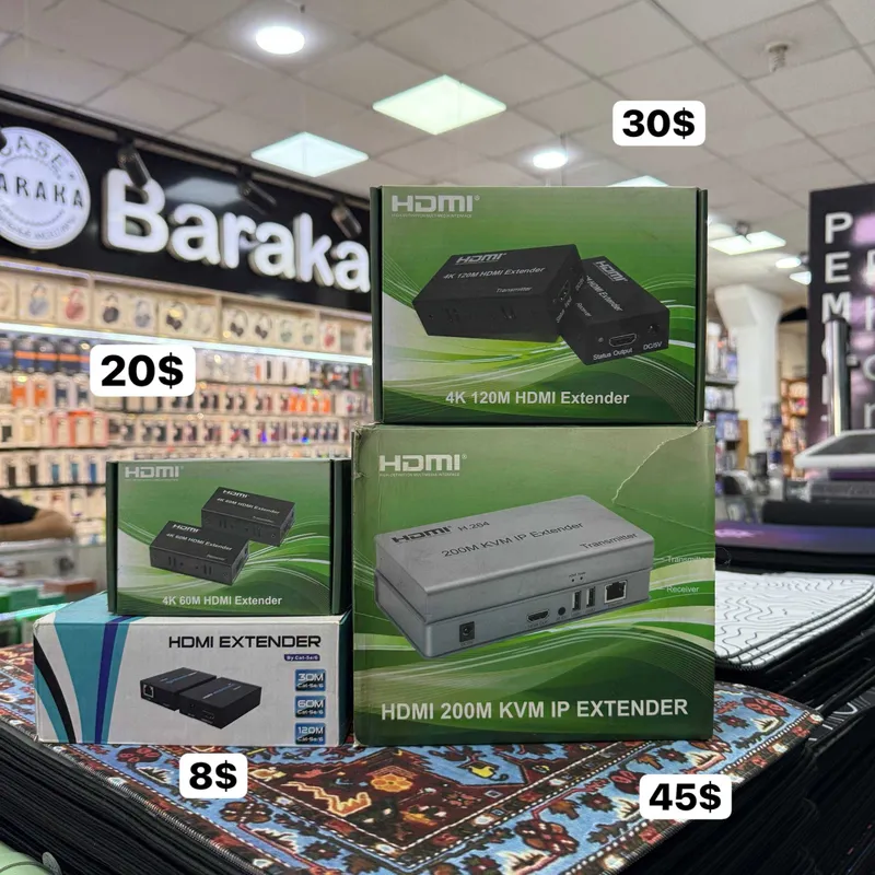 HDMI extender в ассортименте