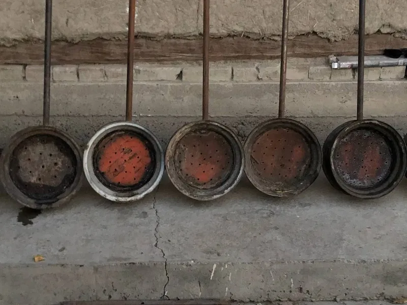 Koʻmir qumida yem atala pishirish uchun garelka — фото 3