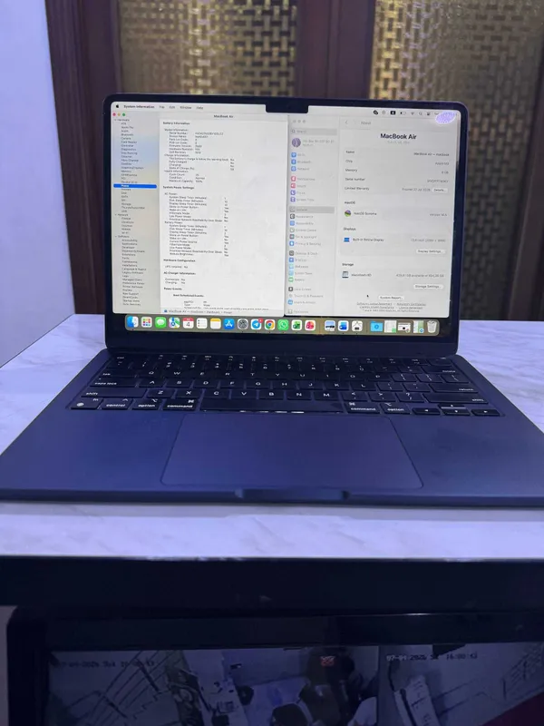Mac Air M3 13,6-inch 512GB (battery - 100%, cycle count - 25) 2